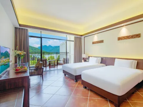 韶關乳源藍山源嶺南東方溫泉酒店(湖景客房)