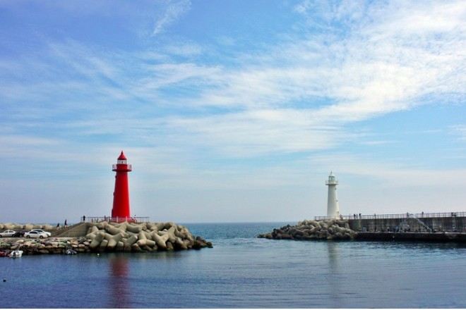 青沙浦天空步道+燈塔
