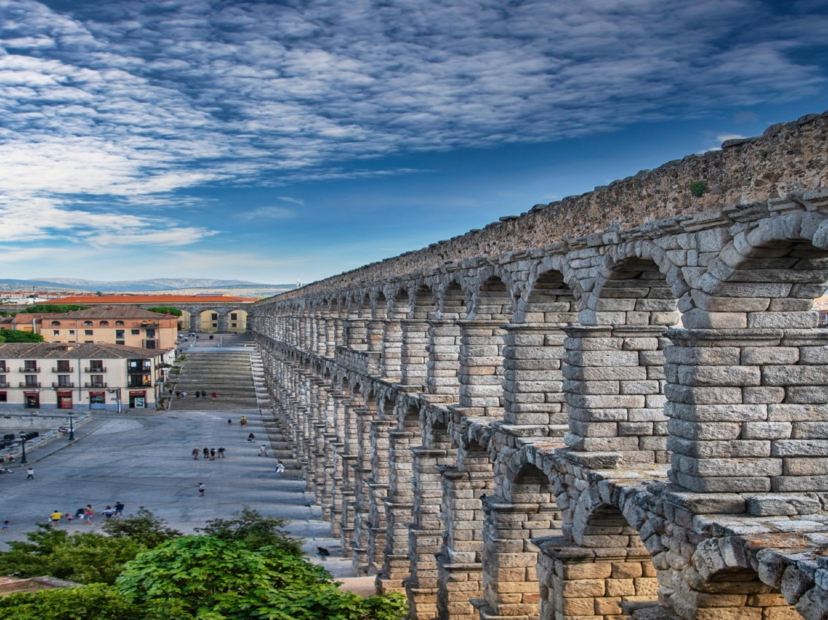 塞哥維亞古城~古羅馬水道橋