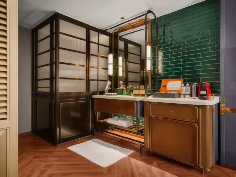 哈爾濱中央大街英迪格酒店 豪華江景露台房