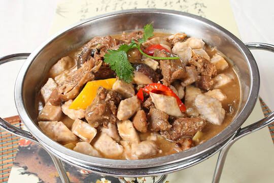 農家香芋大盤鵝