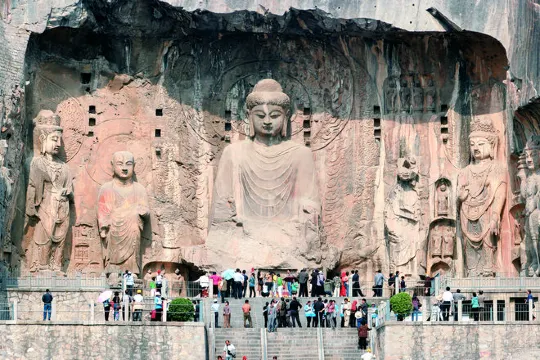 洛陽龍門石窟奉先寺
