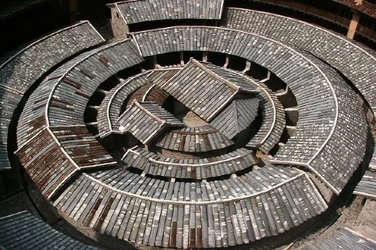 高北土樓群~承啟樓