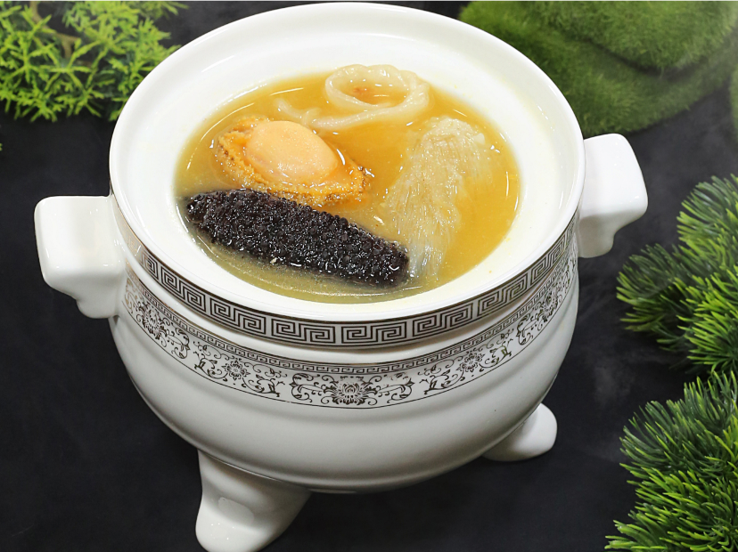 原盅金湯鮑參翅佛跳牆(位上)