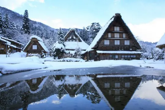 白川鄉雪景