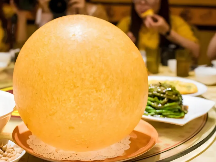 海南傳統名吃吉祥煎堆歡迎午餐