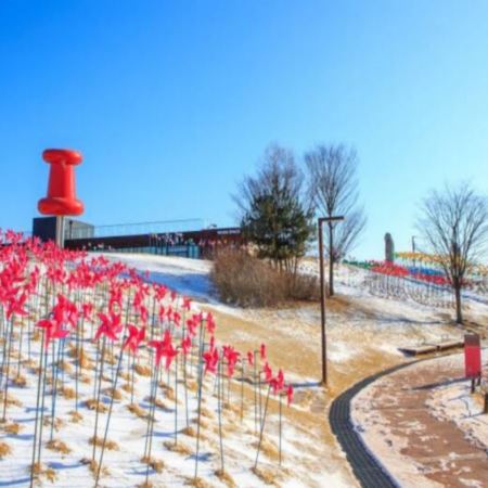 京畿道+首爾5天周遊之旅 ※「UNESCO世界地質公園 ; 鐵原八景之一」孤石亭+漢灘江水上浮橋、「DMZ非武裝地帶」臨津閣展望臺~和平Nuri公園~自由之橋