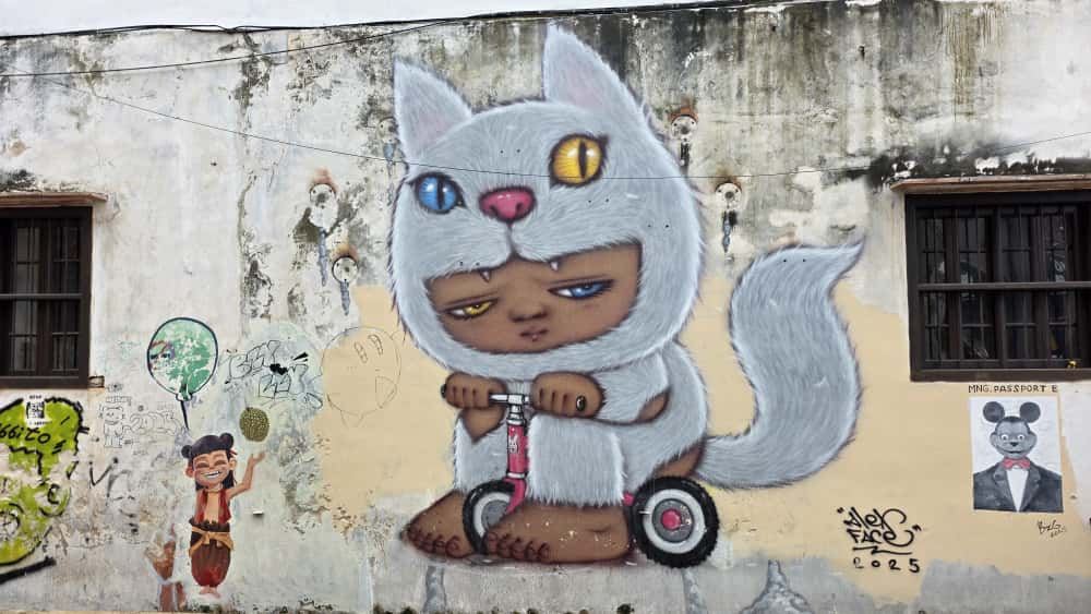 檳城壁畫彩繪街