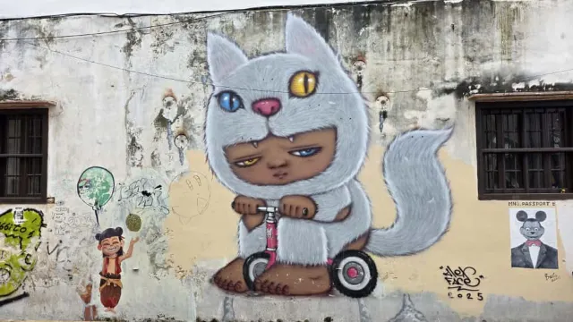 檳城壁畫彩繪街