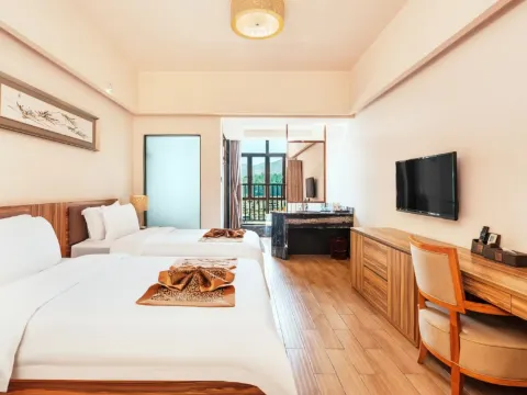 河源康泉雲海溫泉酒店 私家泡池客房