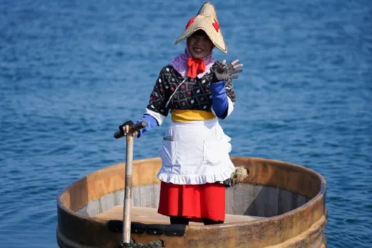 佐渡島~木盆舟體驗