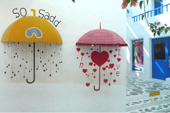 希臘浪漫小石屋