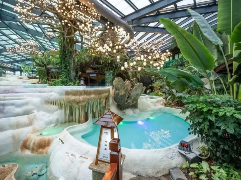 桃源溫德姆至尊豪廷溫泉酒店~室內溫泉