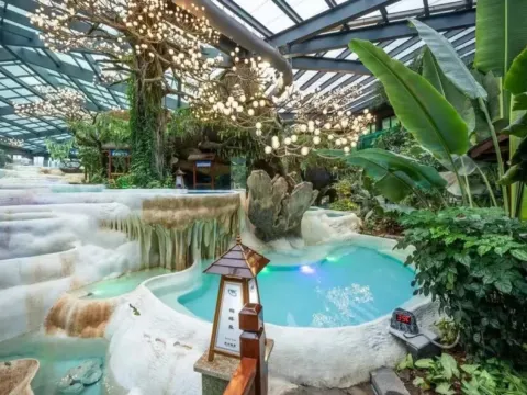 桃源溫德姆至尊豪廷溫泉酒店~室內溫泉