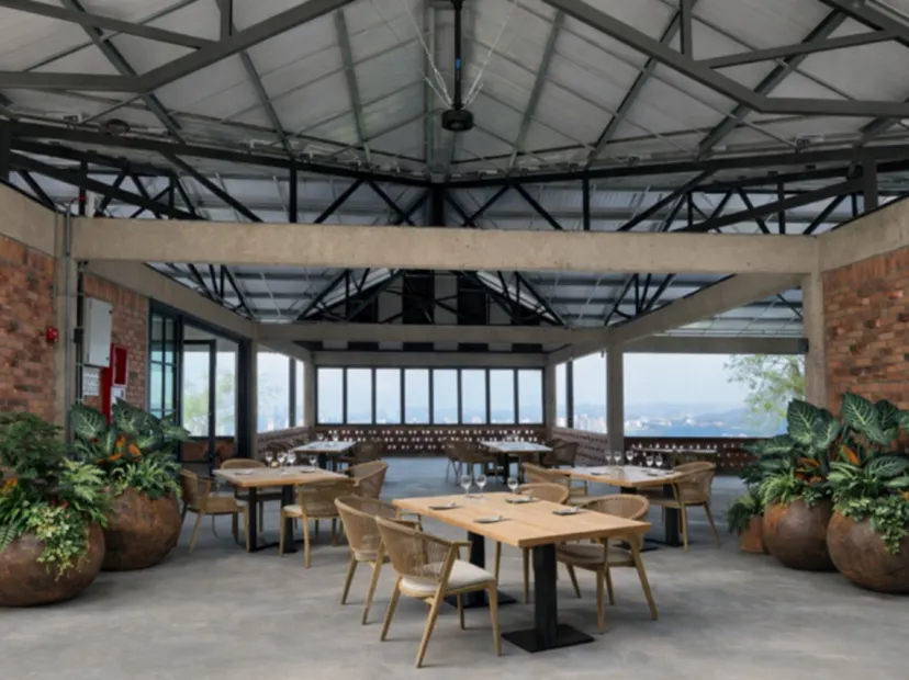 永安全新獨家夜景山頂餐廳Puncak ALOP~現代馬來風味料理