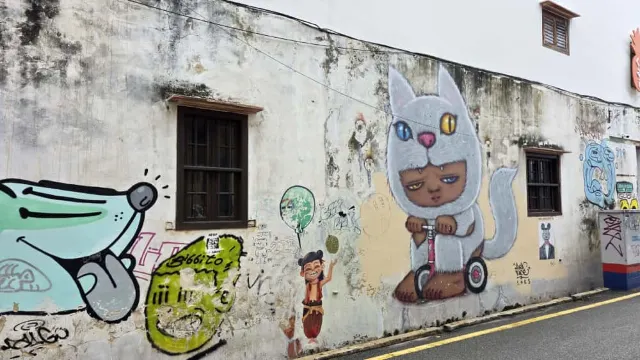 檳城壁畫彩繪街