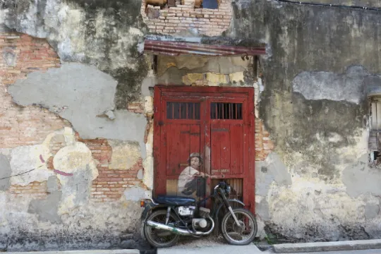 檳城特色壁畫彩繪街