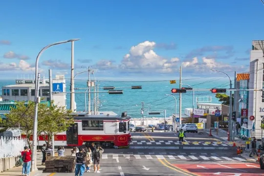 海雲台海岸列車Beach Train