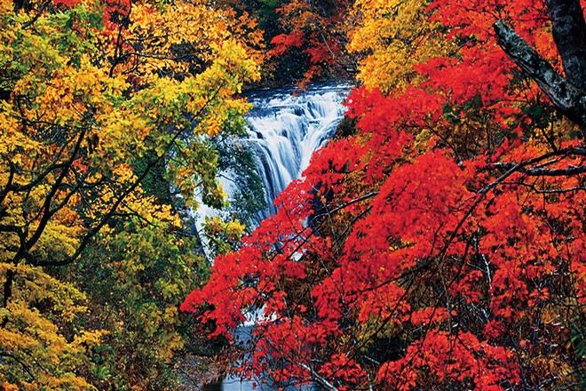 惠庭溪谷~白扇之滝