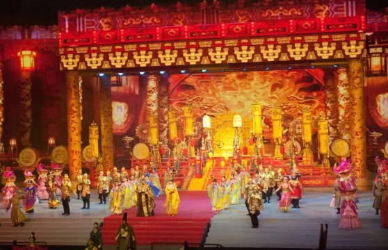 大型實景舞台表演《駝鈴傳奇》秀