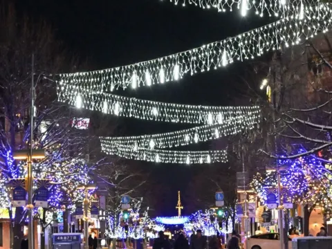 旭川買物公園冬之illumination