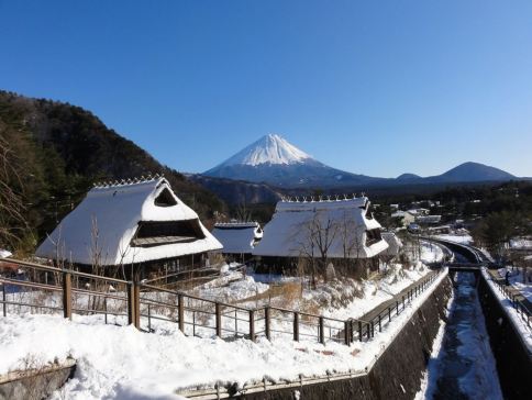 東京、茨城 冬日5天賞景之旅  大洗磯前神社、絕美海上鳥居~神磯之鳥居、「世界三大高佛像」牛久大佛、忍野八海、富士西湖合掌村、、川越小江戶、1晚富士山溫泉酒店
