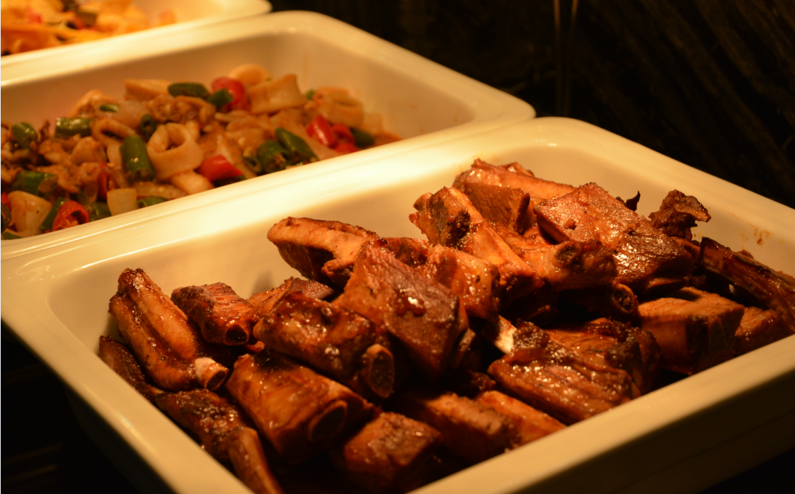 酒店海鮮自助晚餐