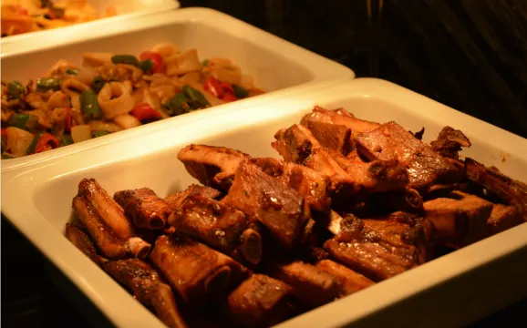 酒店海鮮自助晚餐