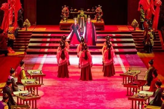 《金聲玉振》大型實景演出禮樂表演