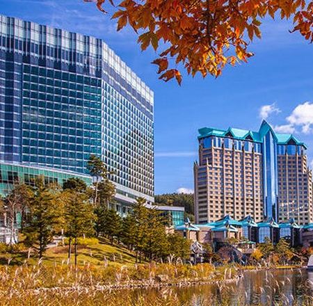 旌善+首爾 6天秋遊之旅【2晚 High1 Resort + 觀光纜車、Mountain Top + 雲岩亭】旌善Rail Bike、之字形蒸汽觀光火車、堤川玉筍峰吊橋、德壽宮石牆路、天空公園