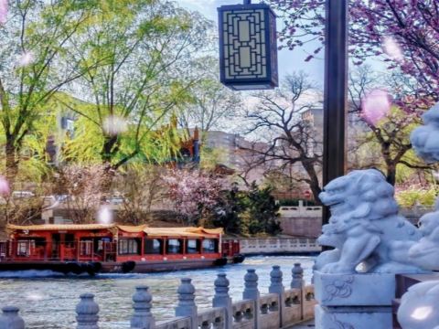 乘皇家御河慈禧水道遊船前往頤和園