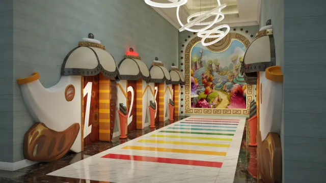 熊貓主題親子酒店