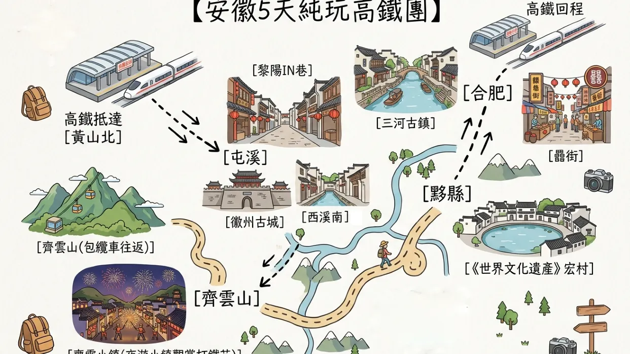 行程示意圖