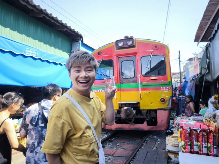 Mae Klong火車鐵路市場