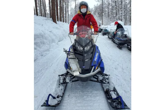 野外攀山雪車場
