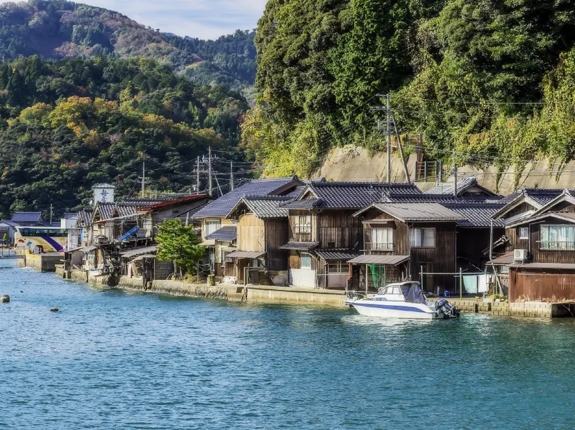 京都_伊根舟屋