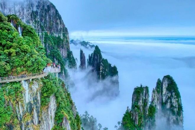 莽山五指峰景區