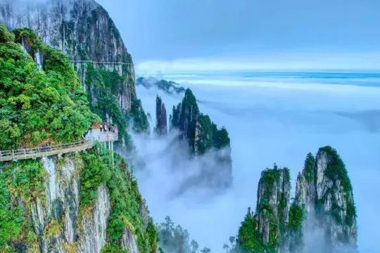 莽山五指峰景區