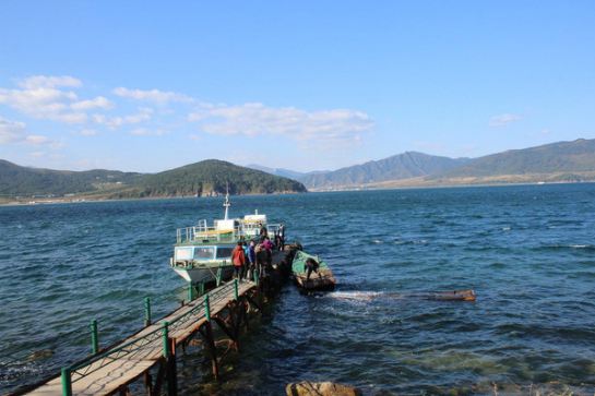 琵琶島海岸風光