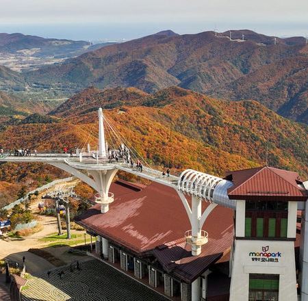 《周年尊享禮遇》龍平+首爾5天悠遊之旅 ※保證入住2晚龍平度假村+AniFore休閒空間+發旺山觀光纜車+MonaparkSkywalk、五台山國立公園+月精寺、南怡島、天空公園、江村RailBike