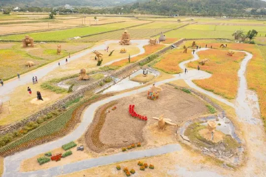 富里稻草藝術景觀區
