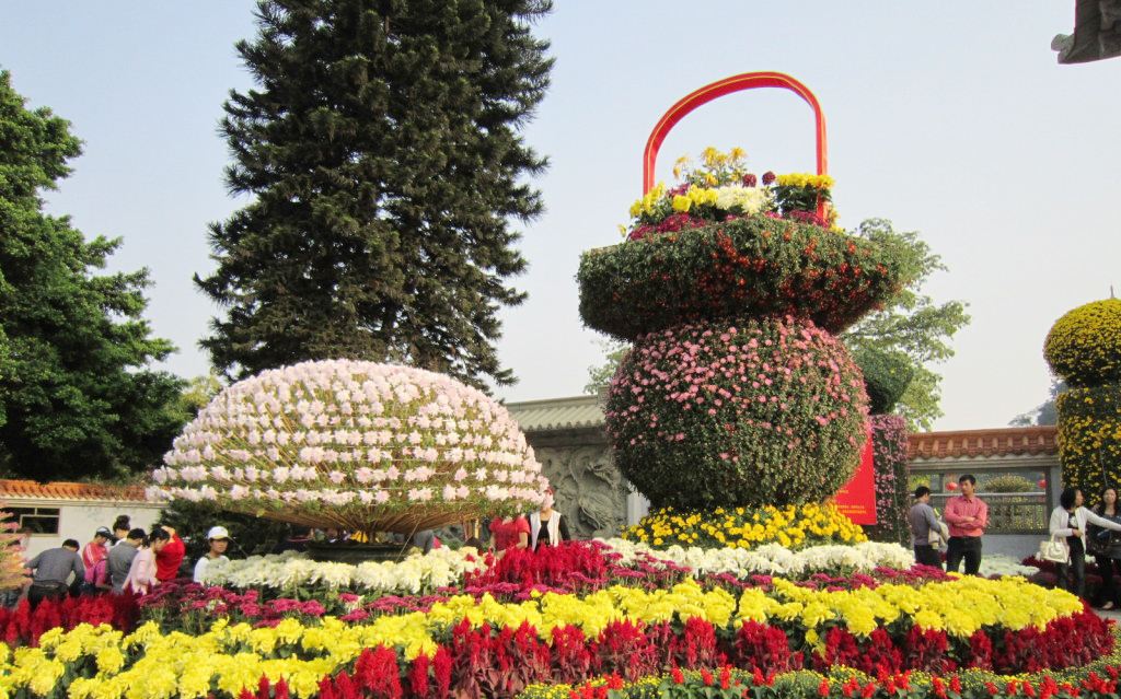 2018年中山小欖金秋國際菊展盛會