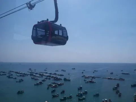 香島遊~乘跨海纜車