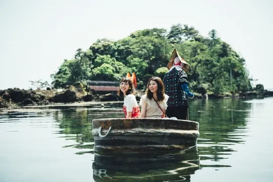 佐渡島~木盆舟體驗