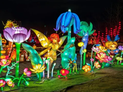 玉黛湖花燈藝術節