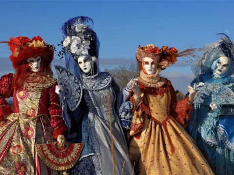 威尼斯 面具節