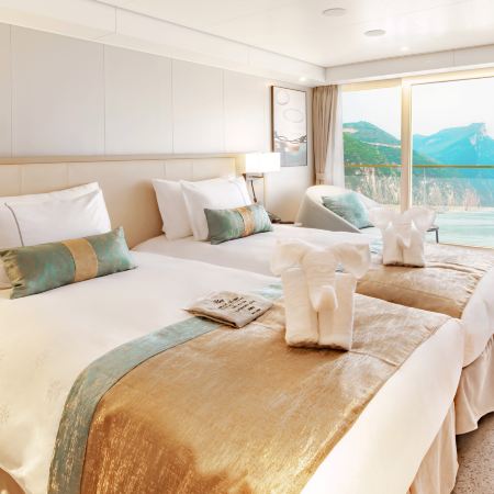 【5鑽】同行優惠~永安專船※世紀榮耀號《2樓江景露台房》只剩2房 遨遊長江三峽【🍁獨家專船遨遊長江、親身體驗五級船閘、漫山紅葉畫卷🍁】三峽大壩、葛洲壩、神女溪、白帝城、楚王車馬陣、黃鶴樓 8天之旅