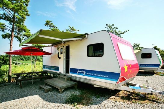 Jamping Holiday~Caravan龍仁露營車體驗