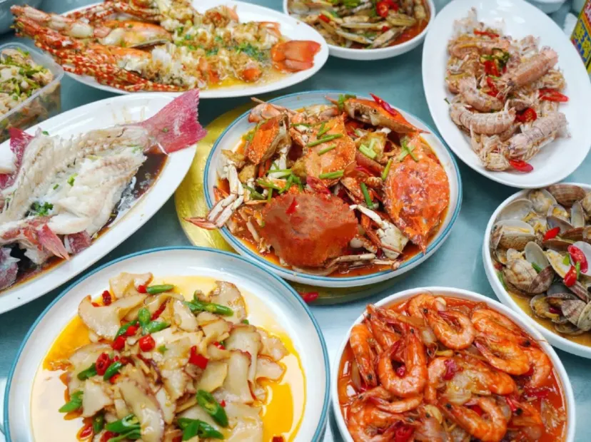 碼頭海鮮大餐