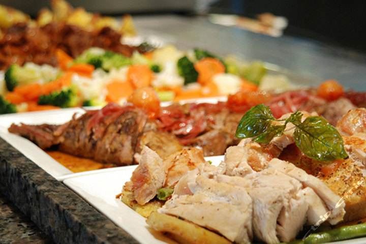 酒店海鮮自助晚餐